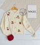 ژاکت-بافت-آلبالویی-کد-2251