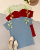 تیشرت-سرشانه-گلدوزی-وارداتی-کد-4859
