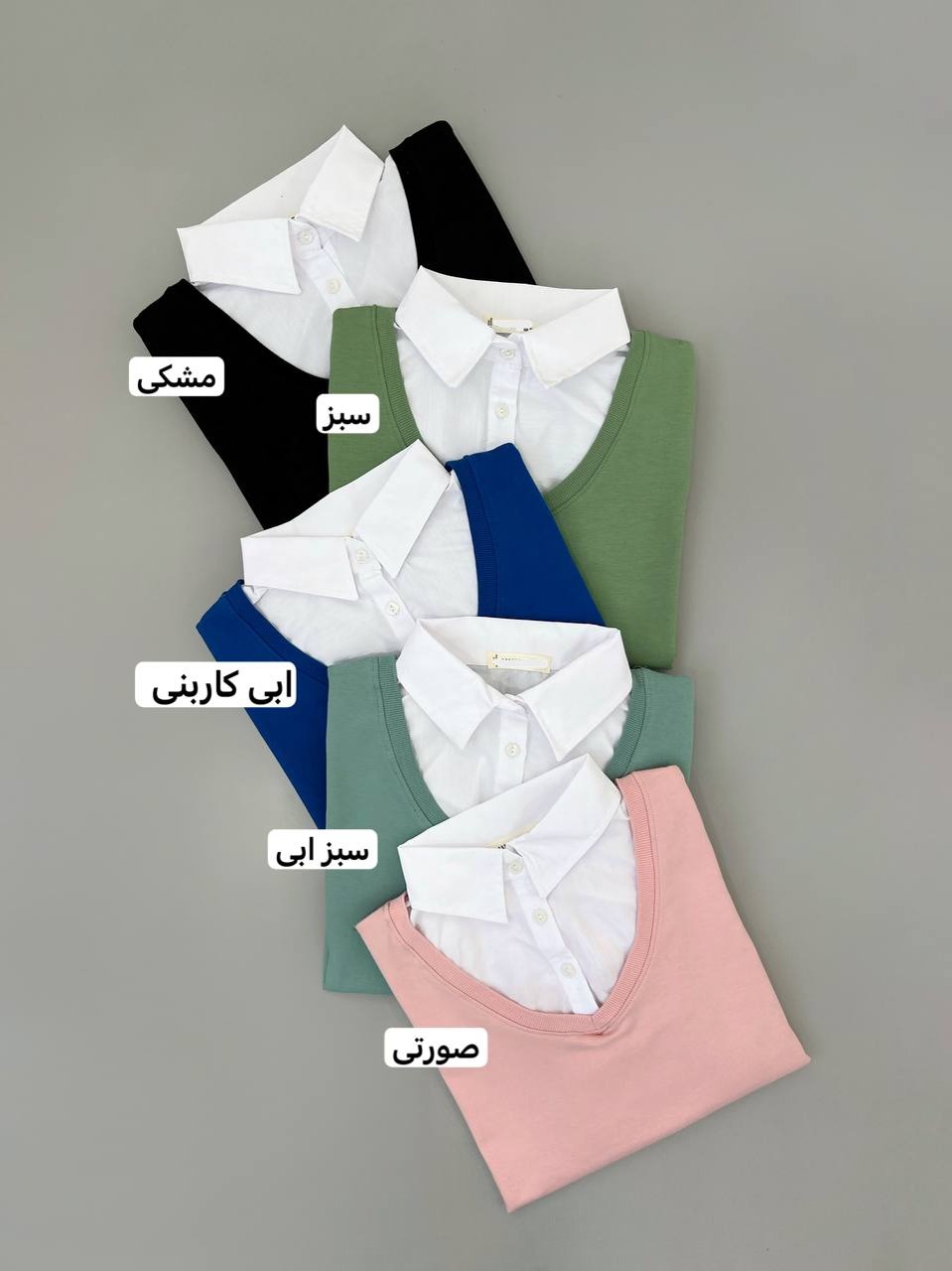 بلوز-دورس-یقه-دار-کد-4280
