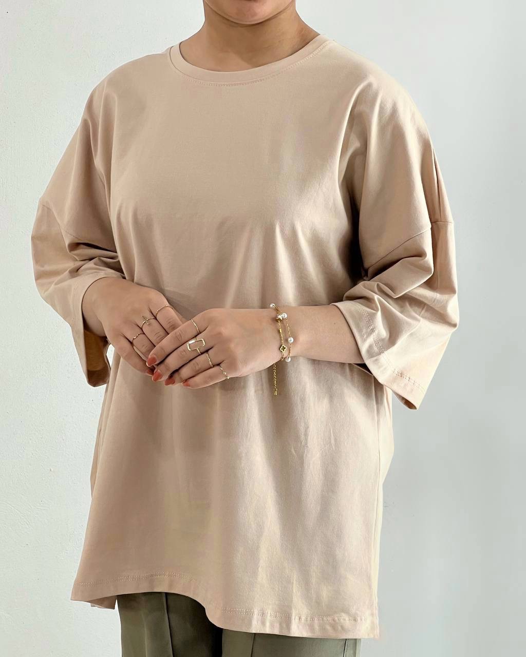 تیشرت-لانگ-ساده-کد-4832