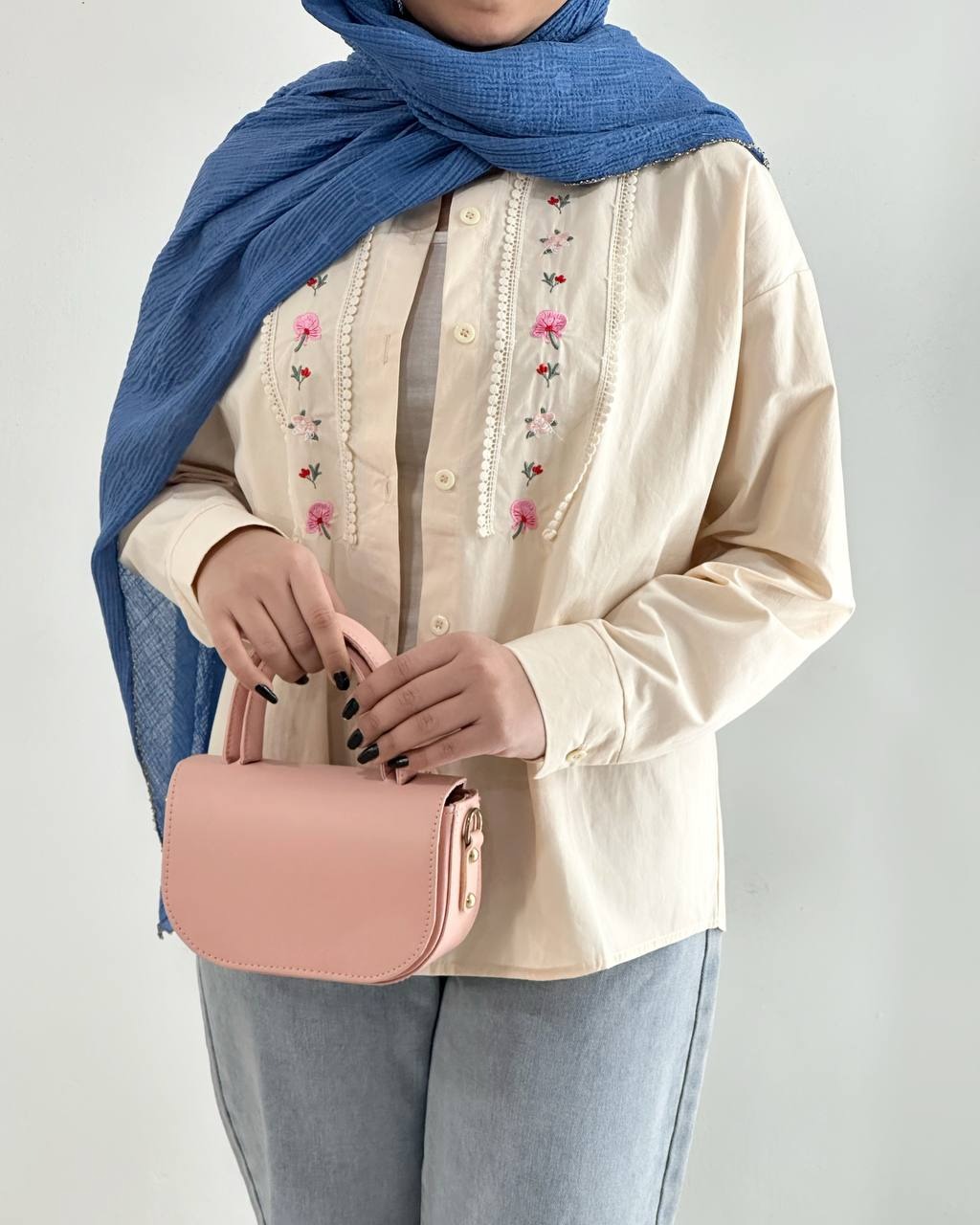 شومیز-کتان-نخ-گلدوزی-کد-4843