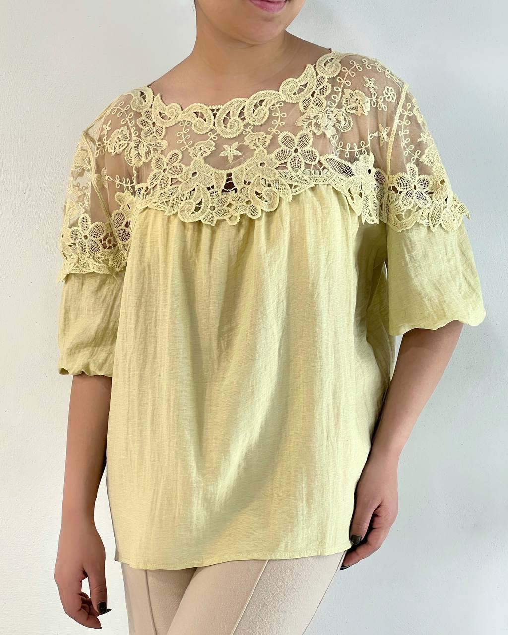 شومیز-بالاتنه-گیپور-کد-4971