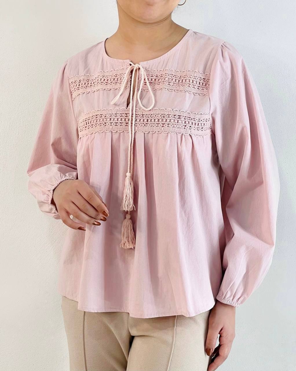 شومیز-کتان-کاغذی-4-رنگ-کد-4906