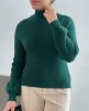پلیور-بافت-یقه-ایستاده-ساده-کد-4079