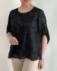 شومیز-حریر-ساتن-گل-برجسته-کد-4825